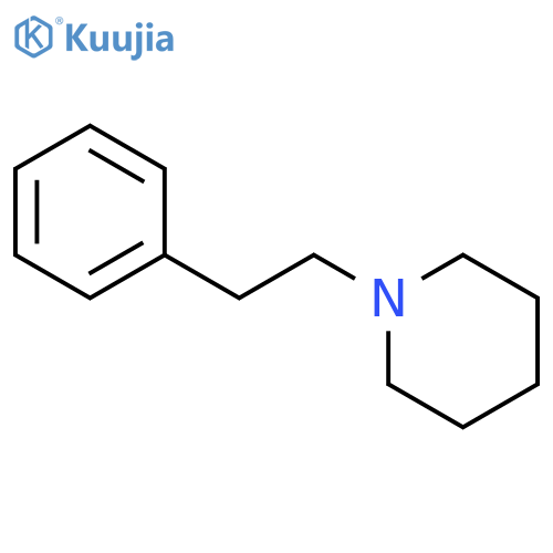 1-(2-phenylethyl)piperidine structure