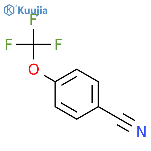 4-(Trifluoromethoxy)benzonitrile structure
