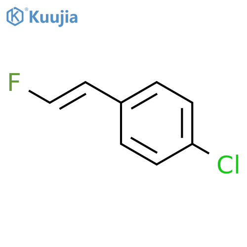 Benzene, 1-chloro-4-(2-fluoroethenyl)- structure