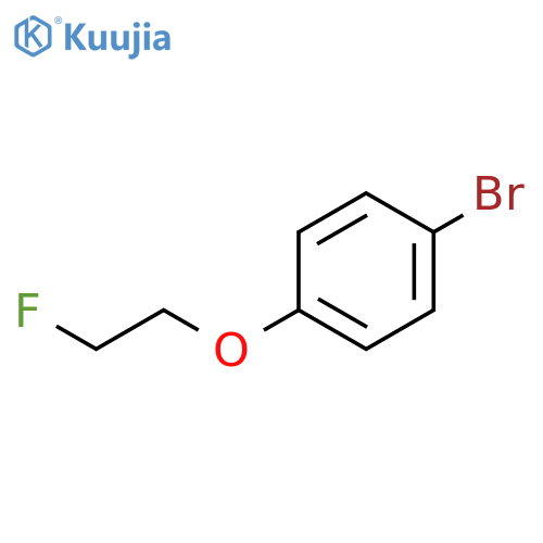 1-Bromo-4-(2-fluoroethoxy)benzene structure