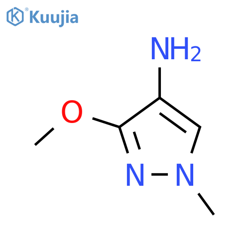 3-methoxy-1-methyl-pyrazol-4-amine structure