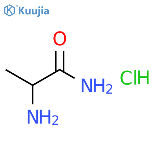 (2S)-2-aminopropanamide hydrochloride structure