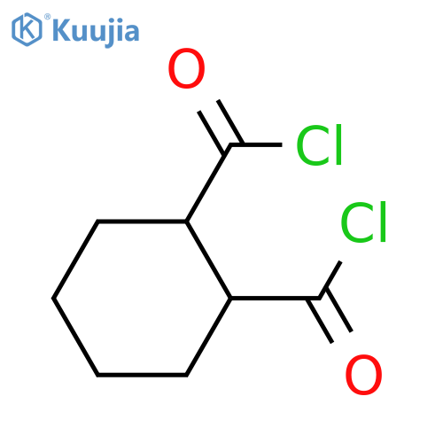 1,2-Cyclohexanedicarbonyl dichloride, trans-(+)- (9CI) structure