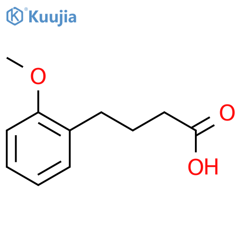 4-(2-methoxyphenyl)butanoic acid structure