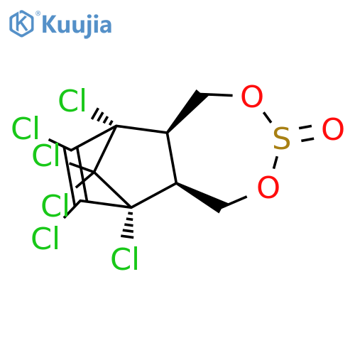 b-Endosulfan structure