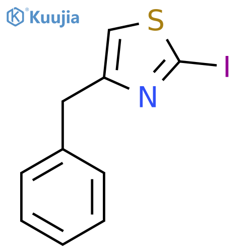 4-Benzyl-2-iodothiazole structure