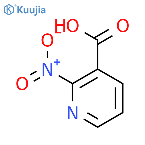 2-nitropyridine-3-carboxylic acid structure