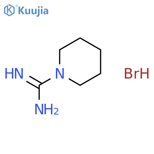 Piperidine-1-carboximidamide hydrobromide structure