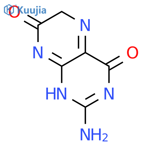 4,7(3H,6H)-Pteridinedione,2-amino- structure