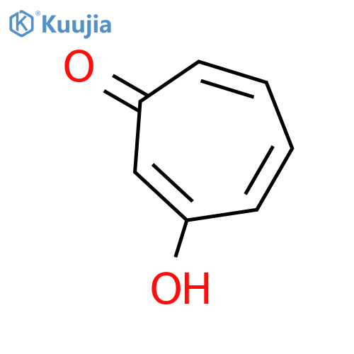 2,4,6-Cycloheptatrien-1-one, 3-hydroxy- structure