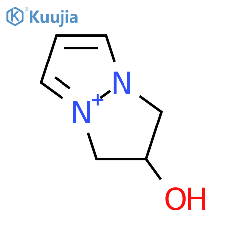 6,7-dihydro-5h-pyrazolo[1,2-a]pyrazol-4-ium-6-ol;bromide structure