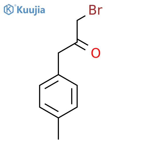 1-Bromo-3-(4-methylphenyl)propan-2-one structure