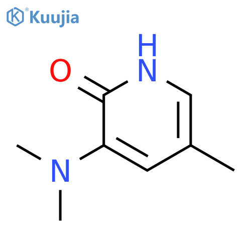 3-(dimethylamino)-5-methyl-2(1H)-Pyridinone structure