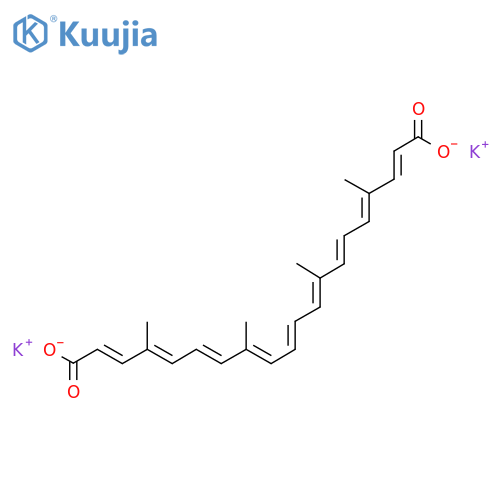 Norbixin Dipotassium Salt structure