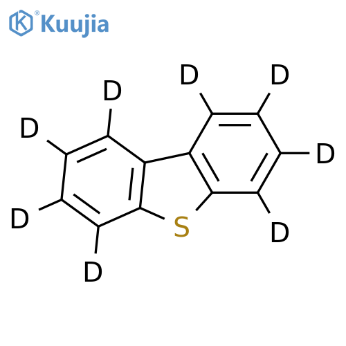 Dibenzothiophene-1,2,3,4,6,7,8,9-d8 structure