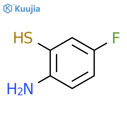 2-Amino-5-fluorobenzenethiol structure