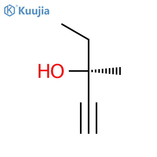 1-Pentyn-3-ol, 3-methyl-, (S)- structure