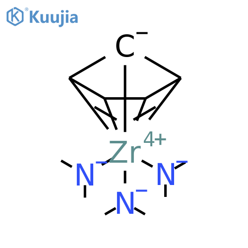 CpZr(NMe2)3 CpTDMAZ structure