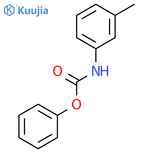 phenyl N-(3-methylphenyl)carbamate structure