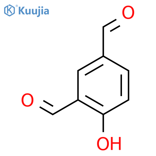 4-Hydroxyisophthalaldehyde structure