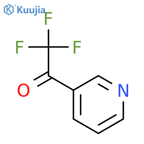 2,2,2-trifluoro-1-(pyridin-3-yl)ethan-1-one structure