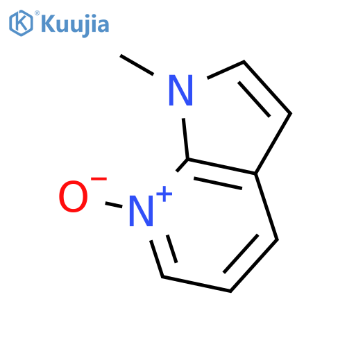 1H-Pyrrolo[2,3-b]pyridine,1-methyl-, 7-oxide structure