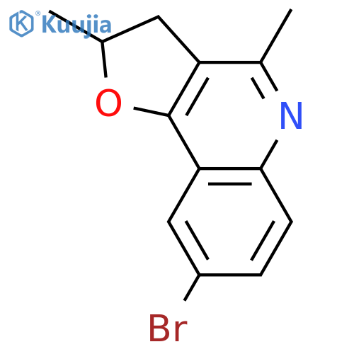 8-Bromo-2,4-dimethyl-2,3-dihydrofuro3,2-cquinoline structure