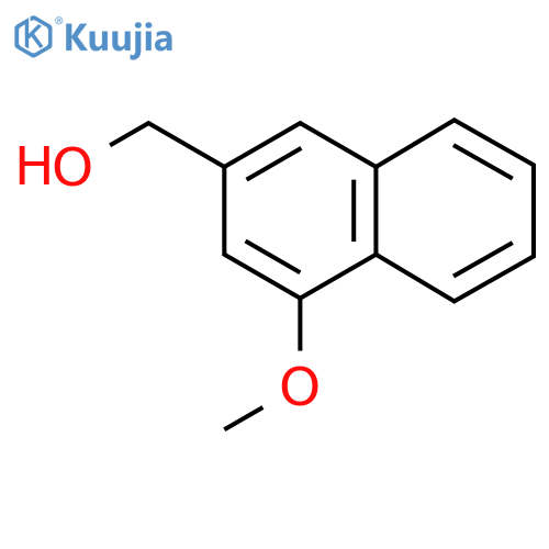 2-Naphthalenemethanol, 4-methoxy- structure