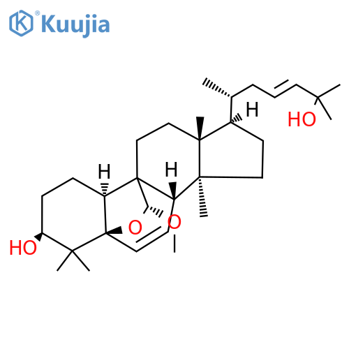 (19R)-5β,19-Epoxy-19-
methoxycucurbita-6,23-diene-3β,25-diol structure