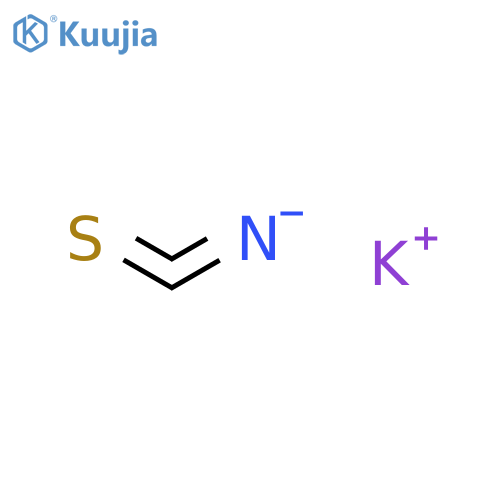 Potassium thiocyanate structure