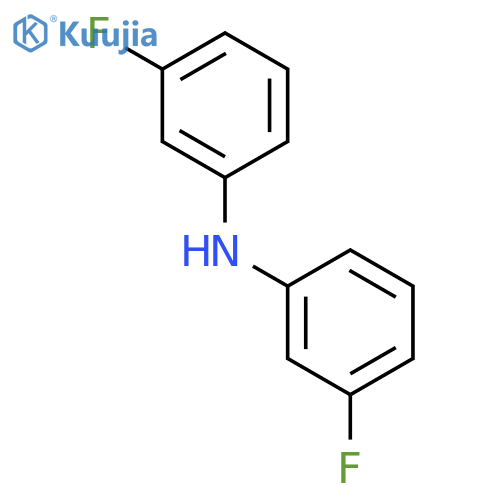 Benzenamine, 3-fluoro-N-(3-fluorophenyl)- structure