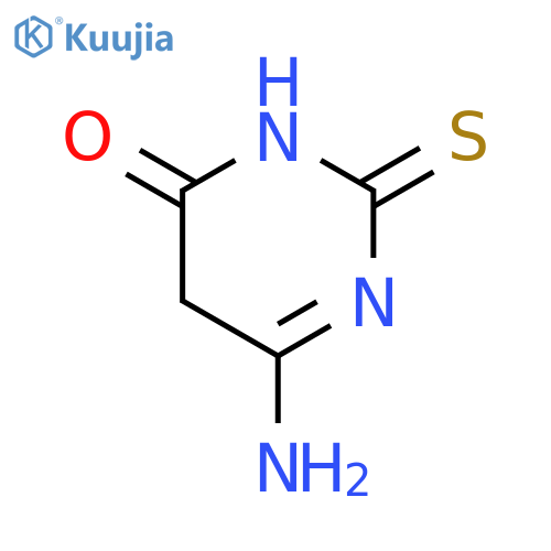 6-amino-2-thioxo-2,5-dihydro-4(3h)-pyrimidinone structure
