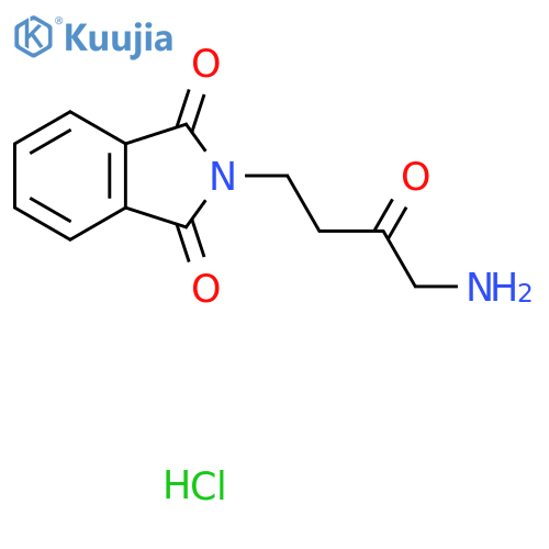 2-(4-Amino-3-oxobutyl)isoindoline-1,3-dione hydrochloride structure