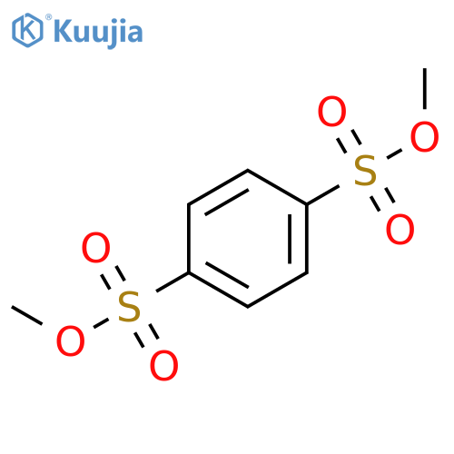 1,4-Benzenedisulfonic acid, dimethyl ester structure