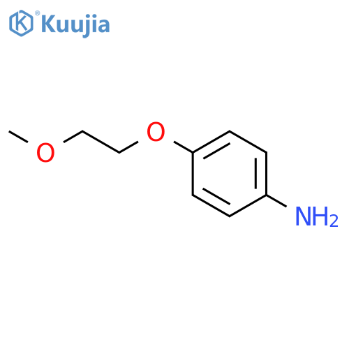 4-(2-Methoxyethoxy)aniline structure