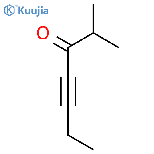 4-Heptyn-3-one, 2-methyl- structure