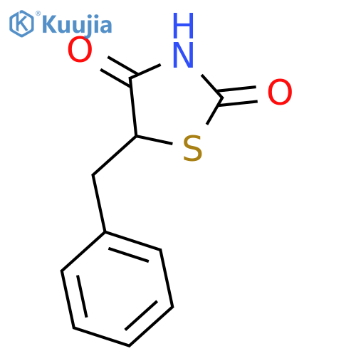 2,4-Thiazolidinedione, 5-(phenylmethyl)- structure