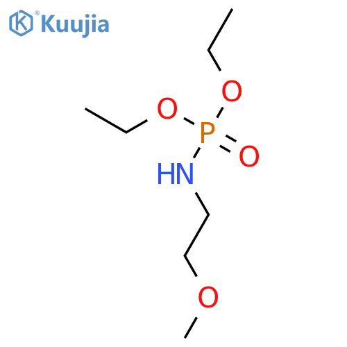N-diethoxyphosphoryl-2-methoxyethanamine structure