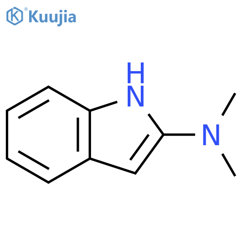 N,N-dimethyl-1H-indol-2-amine structure