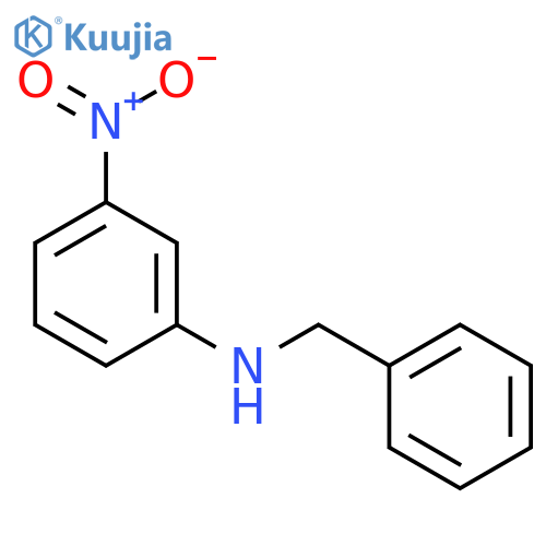 N-benzyl-3-nitroaniline structure