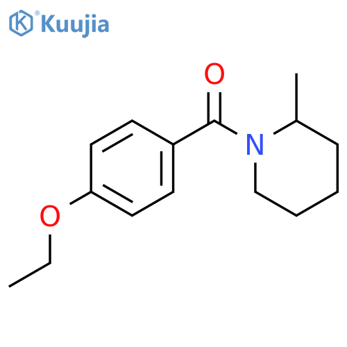 (4-ethoxyphenyl)(2-methylpiperidin-1-yl)methanone structure