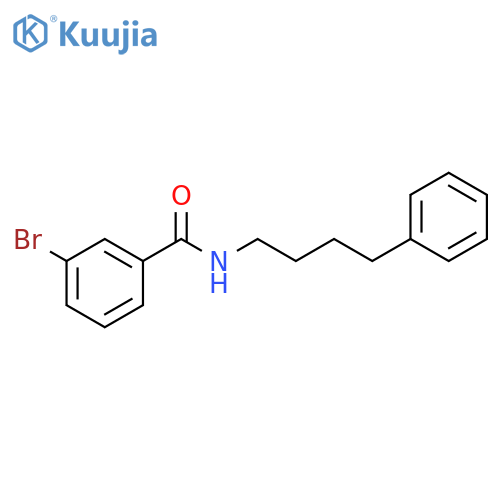 3-Bromo-N-(4-phenylbutyl)benzamide structure