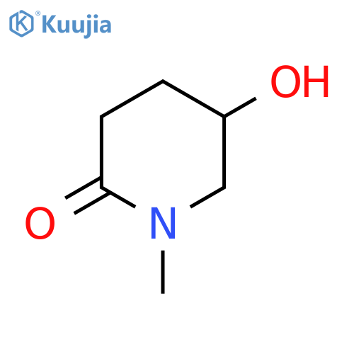 5-Hydroxy-1-methylpiperidin-2-one structure