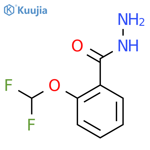 2-(difluoromethoxy)benzohydrazide structure