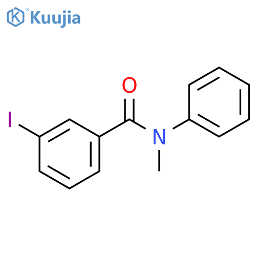 Benzamide, 3-iodo-N-methyl-N-phenyl- structure