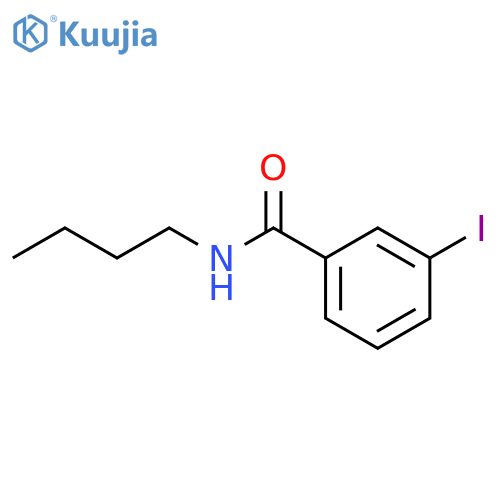 N-butyl-3-iodobenzamide structure