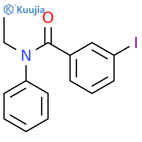N-ethyl-3-iodo-N-phenylbenzamide structure