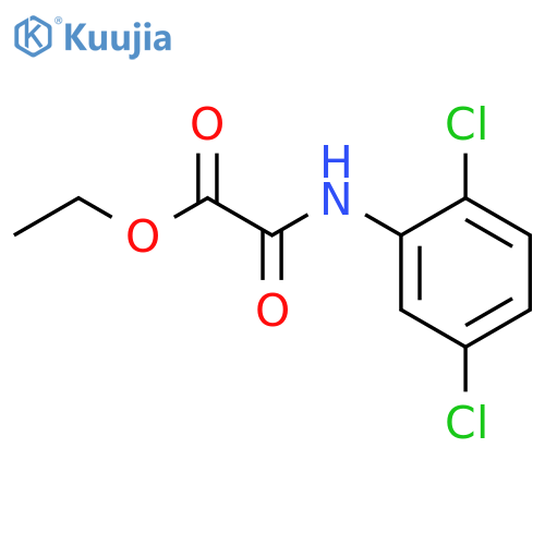 ethyl [(2,5-dichlorophenyl)amino](oxo)acetate structure