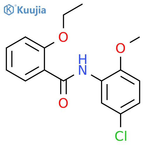 N-(5-chloro-2-methoxyphenyl)-2-ethoxybenzamide structure