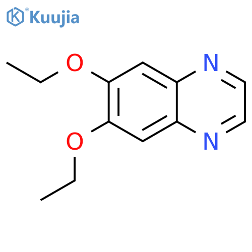 Quinoxaline,6,7-diethoxy- structure
